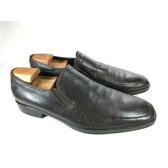 Bruno Magli Pitto Rown Burgundy Loafer 